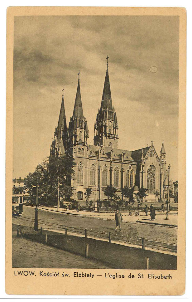 P 095 Lwów Kościół św Elżbiety