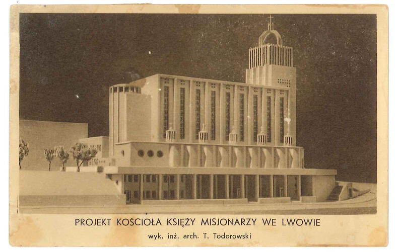 P 098 Projekt Kościoła księży misjonarzy we Lwowie